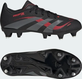 adidas Predator Club SG core black/grey four/lucid red (Junior)