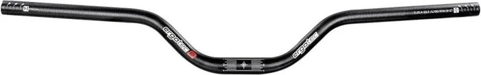 Ergotec 25.4mm/30mm/10° up/0° back Riser Lenker 620mm schwarz