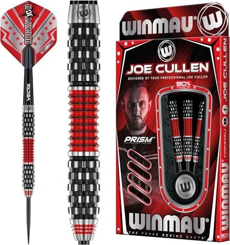 Winmau Joe Cullen Rockstar RS 1.0 Steel Dart Dartpfeil 24g
