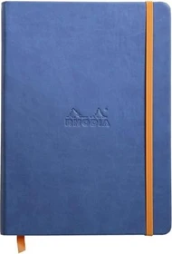 Rhodia Rhodiarama Notizbuch, A5, liniert, Hardcover, saphir, 96 Blatt