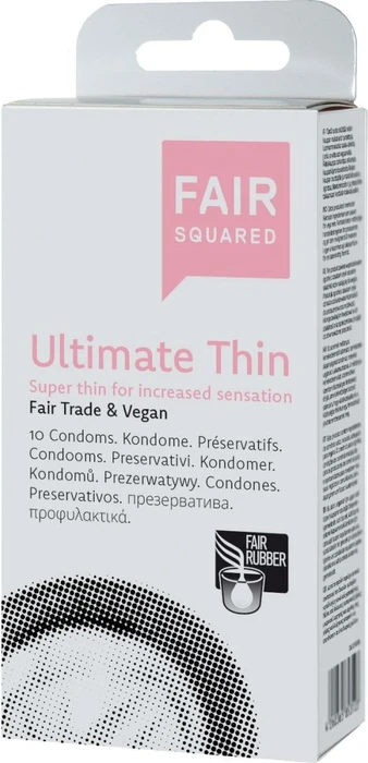 Fair Squared Ultimate Thin, 10 Stück
