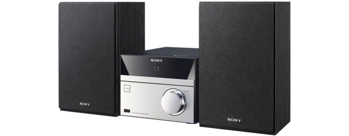 Sony CMT-S20 silber/schwarz