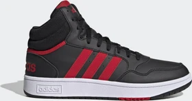 adidas Hoops 3.0 Mid Classic Vintage core black/better scarlet/cloud white