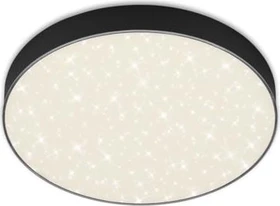 Briloner Flame Star Sternenhimmel LED Deckenleuchte 21W 27.7cm schwarz