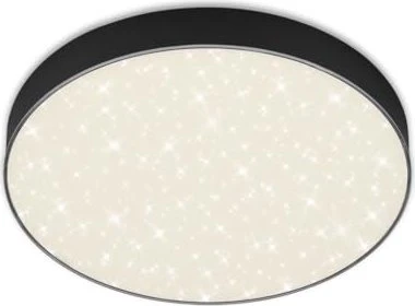 Briloner Flame Star Sternenhimmel LED Deckenleuchte 21W 27.7cm schwarz