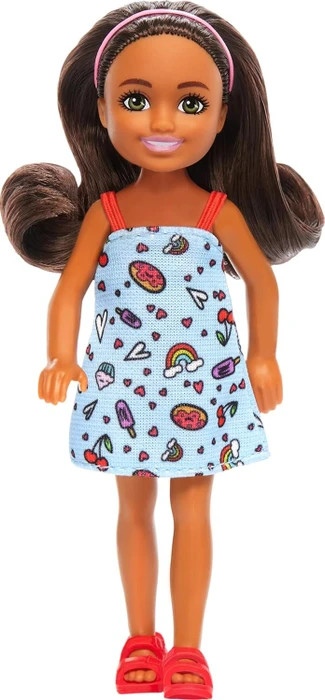 Mattel Barbie - Chelsea mit blauem Kleid