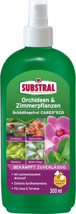 Evergreen Garden Care Substral Orchideen & Zimmerpflanzen Schädlingsfrei Careo Eco, 300ml