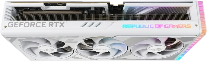 ASUS ROG Strix GeForce RTX 4080 SUPER White, ROG-STRIX-RTX4080S-16G-WHITE, 16GB GDDR6X, 2x HDMI, 3x DP