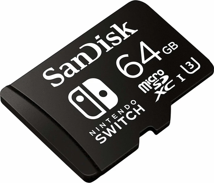 SanDisk Nintendo Switch R100/W60 64GB, UHS-I U3, Class 10