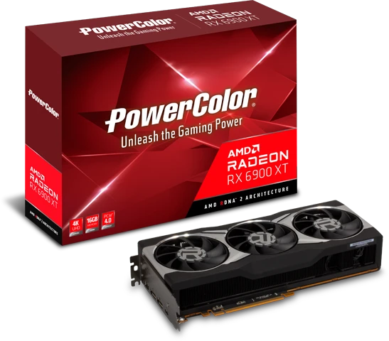 PowerColor Radeon RX 6900 XT, 16GB GDDR6, HDMI, USB-C, 2x DP