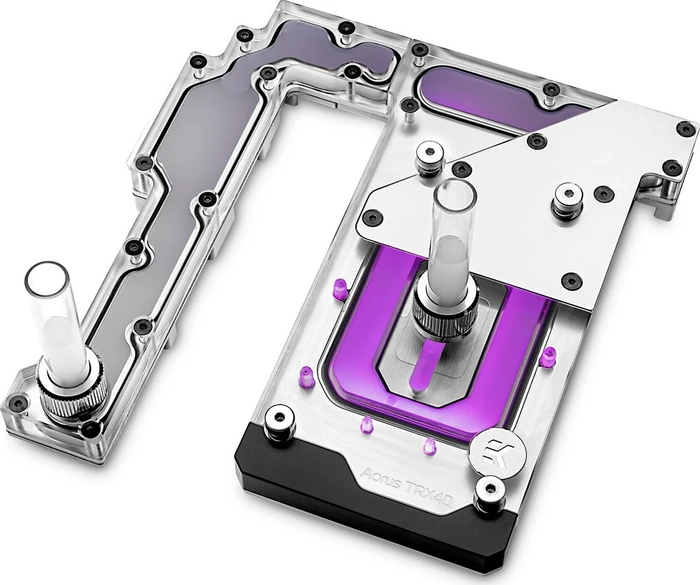 EK Water Blocks Quantum Line EK-Quantum Momentum TRX40 Aorus Master D-RGB Monoblock, Nickel, Acryl