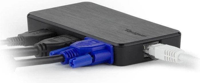 Targus USB 3.0 Dual Video Travel Docking Station, bulk