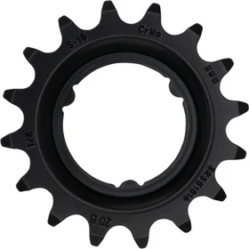KMC Steck-Zahnkranz 16 Zähne für Shimano breit schwarz
