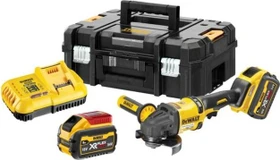 DeWalt DCG418X2 54V XR FlexVolt Akku-Winkelschleifer inkl. Koffer + 2 Akkus 3.0Ah