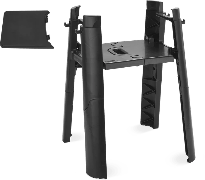 Weber Stand mit Seitentisch für Lumin