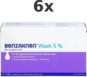 Galderma Benzaknen Wash 5% Suspension, 200g (2x 100g)