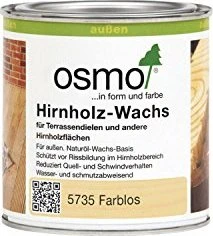 Osmo Hirnholzwachs 5735 außen farblos, 375ml