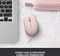 Logitech M171 Wireless Mouse rosa, USB Vorschaubild