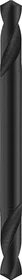Bosch Professional HSS-G Doppelendbohrer, 4.9x17x62mm, 10 Stück
