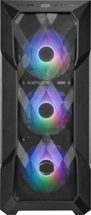 Cooler Master MasterBox TD500 Mesh V2, schwarz, Glasfenster