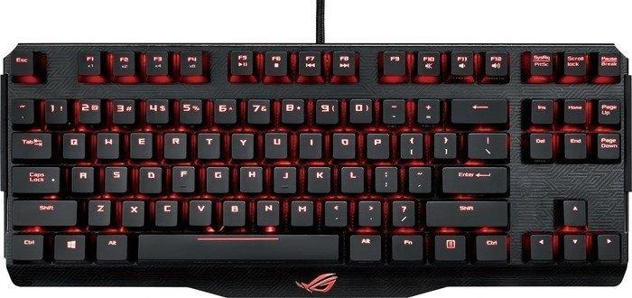 ASUS ROG Claymore Core, LEDs RGB, MX RGB RED, USB, UK