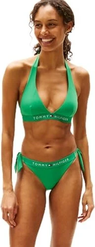 Tommy Hilfiger Original Neckholder Bikini-Oberteil radiant green (Damen)
