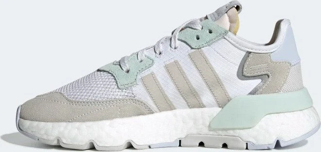 adidas Nite Jogger cloud white/ice mint/aero blue (Damen)