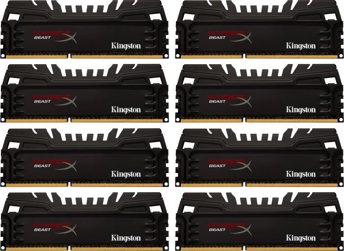 Kingston FURY Beast XMP UDIMM 64GB Kit, DDR3-2133, CL11-12-11, 2R