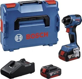 Bosch Professional GDR 18V-220 C Akku-Schlagschrauber inkl. L-Boxx + 2 Akkus 5.0Ah