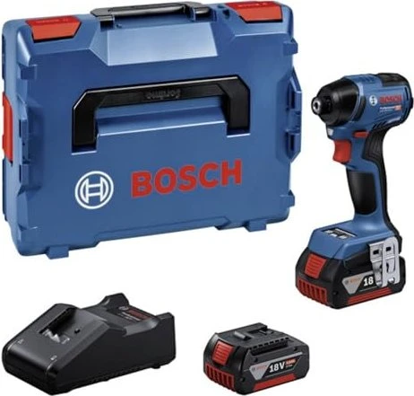 Bosch Professional GDR 18V-220 C Akku-Schlagschrauber inkl. L-Boxx + 2 Akkus 5.0Ah