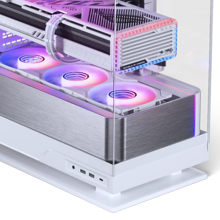 Phanteks Evolv X2, weiß, Glasfenster