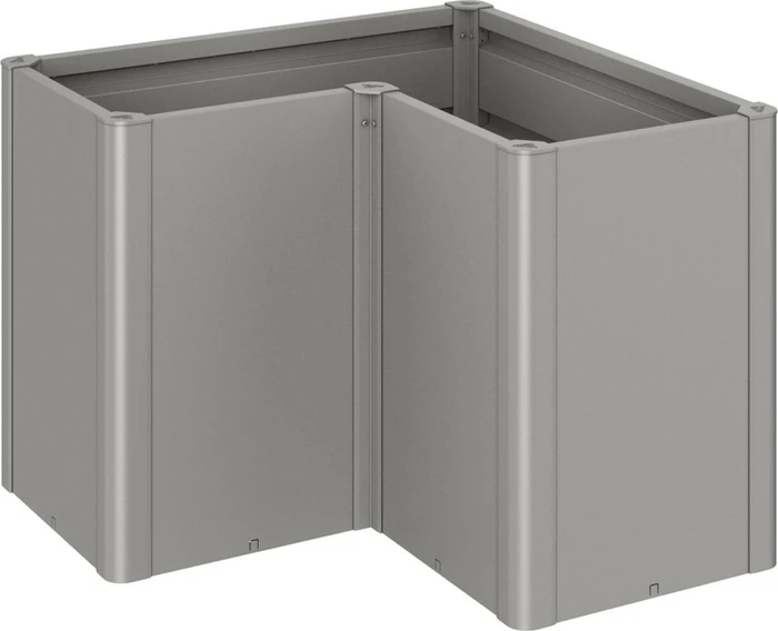 Biohort Pflanzbeet Belvedere L100Maxi Hochbeet 102x102cm quarzgrau-metallic