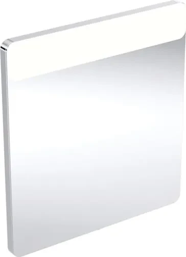 Geberit Option Square Lichtspiegel 60x65x3.5cm, Aluminium gebürstet