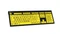 LogicKeyboard Nero Slim Line LargePrint PC, Black on Yellow, USB, DE Vorschaubild