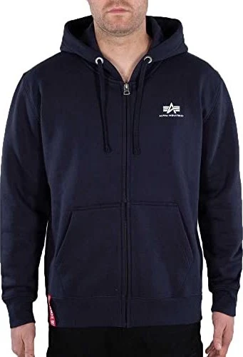 Alpha Industries Basic Zip SL Hoodie (Herren)