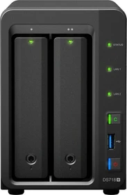 Synology DiskStation DS718+ 14TB, 6GB RAM, 2x RJ-45 1000Base-T, 3x USB-A 3.0