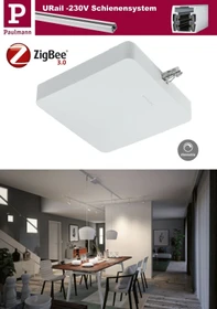 Paulmann URail Schienensystem-Komponente Einspeisung Smart Home Zigbee 3.0 mitte 227x196mm 300W weiß