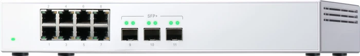 QNAP QSW-300 Desktop Gigabit Switch, 8x RJ-45, 3x SFP+
