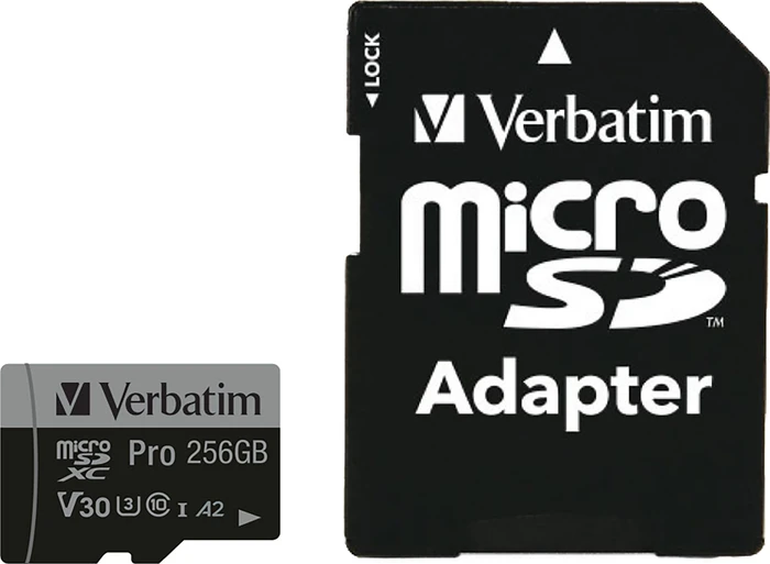 Verbatim Pro U3, microSD UHS-I U3