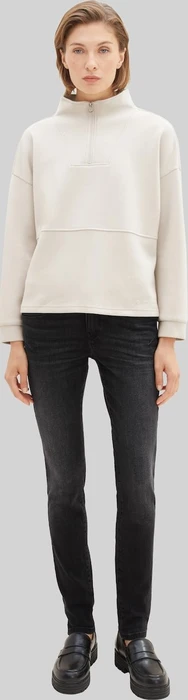 Tom Tailor Tapered Jeans Jeans schwarz (Damen)