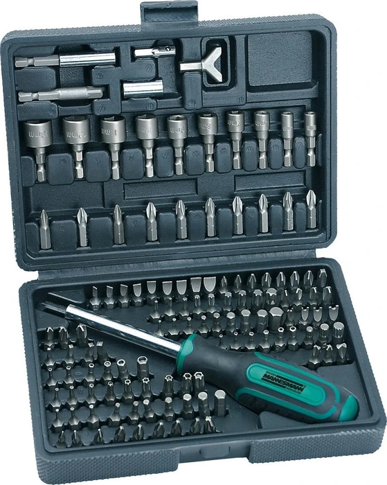 Mannesmann M29896 Bitset inkl. Koffer, 122-tlg.