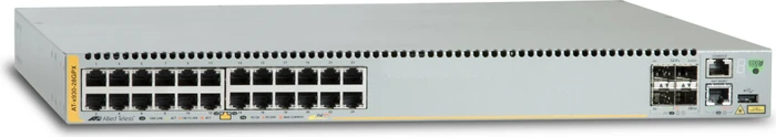 Allied Telesis x930 Rackmount Gigabit Managed Stacking Switch, 24x RJ-45, 4x SFP+, 740W PoE+