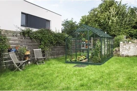 Vitavia Venus 6200 ESG 3mm Gewächshaus grün