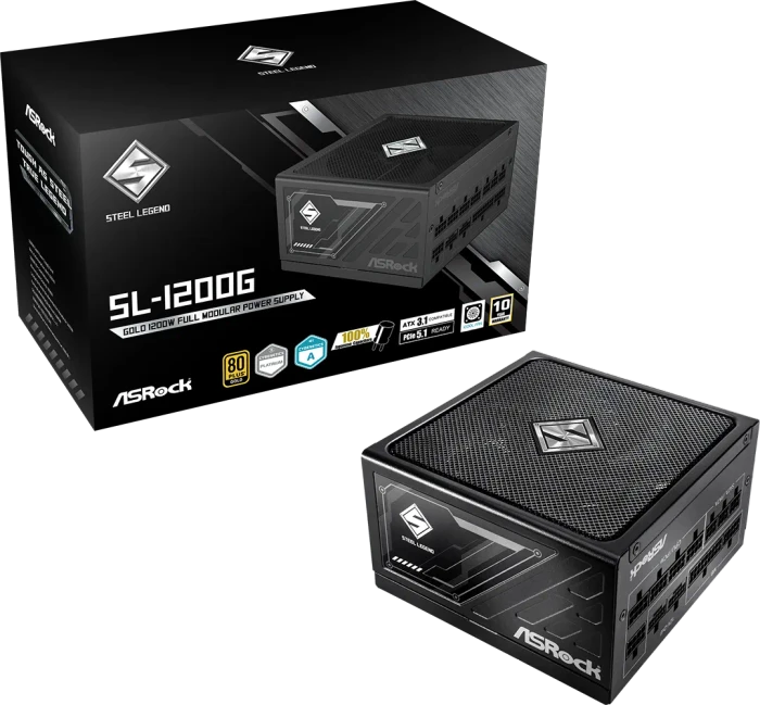 ASRock Steel Legend SL-1200G 1200W, ATX 3.1