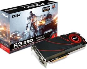 MSI Radeon R9 290 Battlefield 4 Edition, R9 290 4GD5, 4GB GDDR5, 2x DVI, HDMI, DP