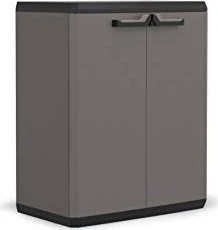 Keter Più niedrig Geräteschrank dark grey black