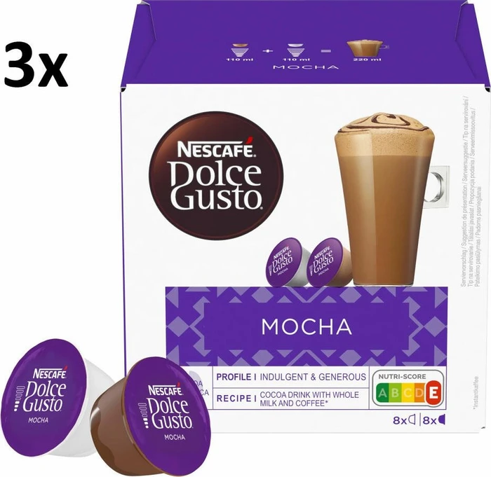 Nestlé Nescafe Dolce Gusto Mocha Kaffeekapseln, 16 Stück