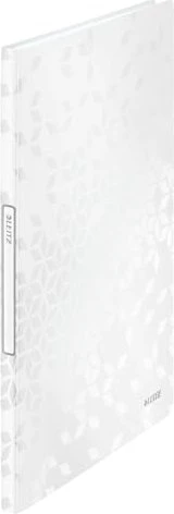 Leitz WOW Sichtbuch, A4, weiß, inkl. 20 Klarsichthüllen