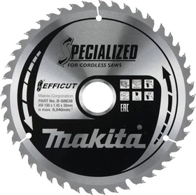 Makita Specialized Efficut Kreissägeblatt 45Z, 190x1x30mm, 1 Stück