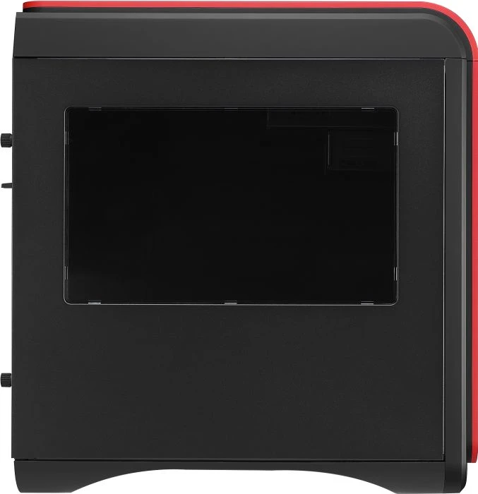 AeroCool DS Cube Red Window Edition, Acrylfenster